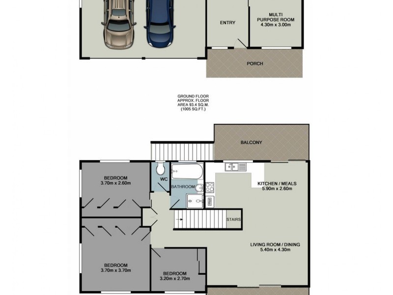 274 Broadwater Road, Mansfield QLD 4122 Floorplan