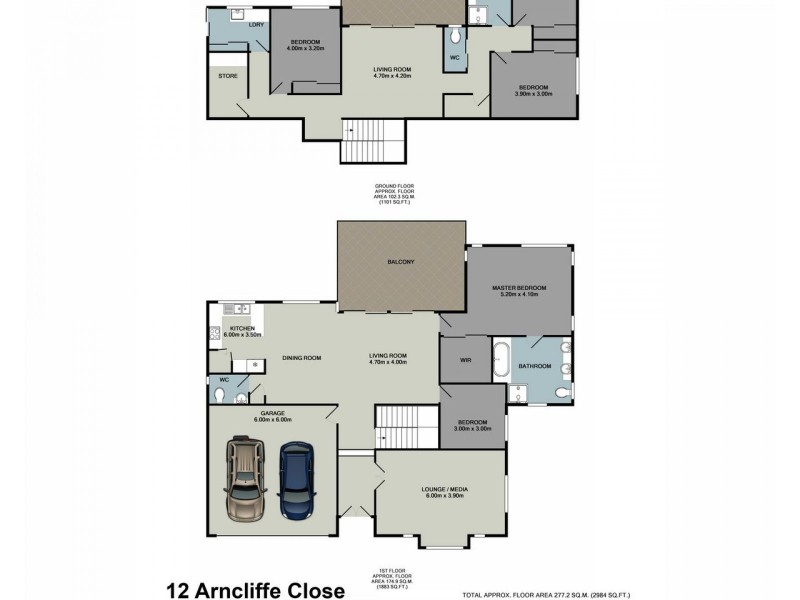 12 Arncliffe Street, Carindale QLD 4152 Floorplan