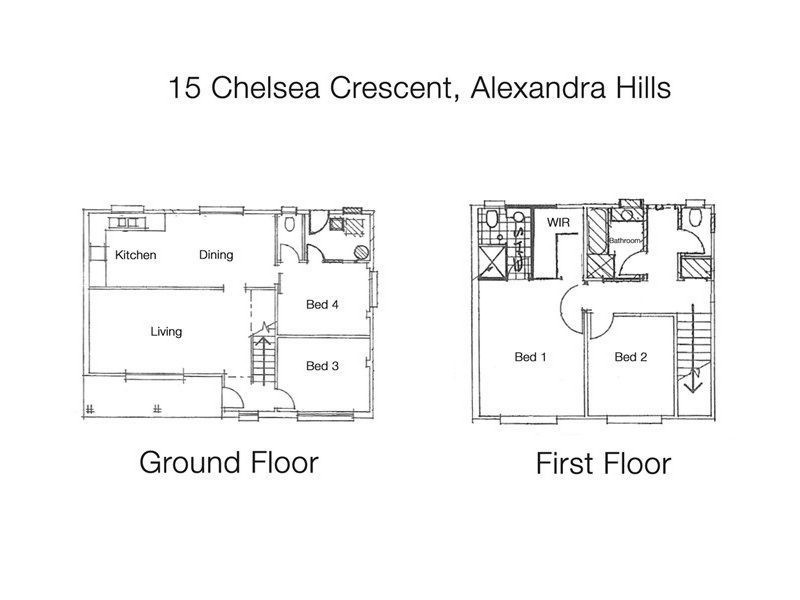15 Chelsea Crescent, Alexandra Hills QLD 4161 Floorplan