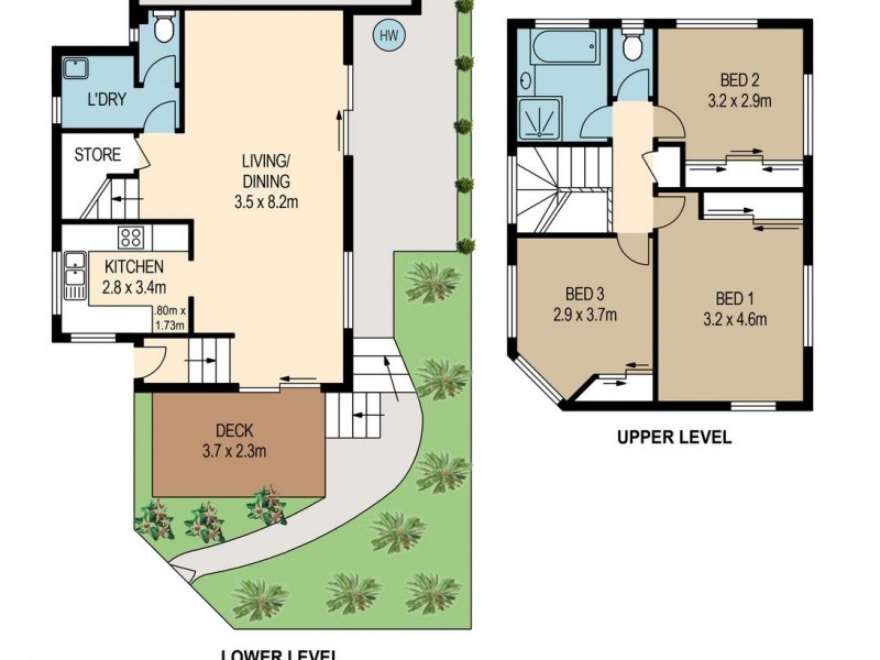 1/21 Jones Road, Carina Heights QLD 4152 Floorplan