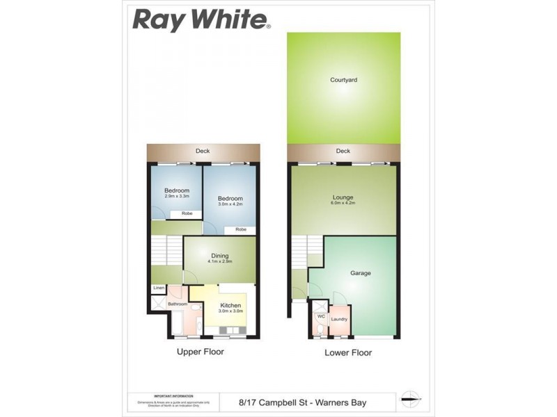 8/17 Campbell Street, Warners Bay NSW 2282
