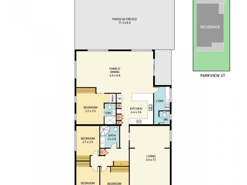 8 Parkview Avenue, Kahibah NSW 2290 Floorplan
