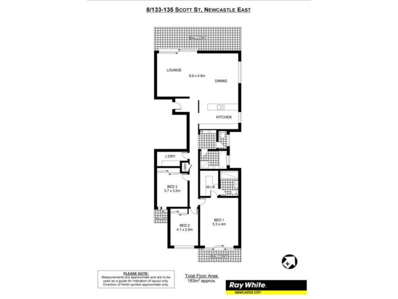 8/133-135 Scott Street, Newcastle NSW 2300