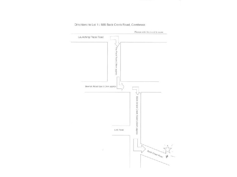 Lot 1,555 Back Creek Road, Gembrook VIC 3783