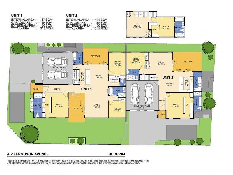 Unit 2 Cnr Ferguson Avenue and Bretz Street, Buderim QLD 4556 Floorplan
