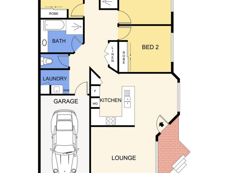 1/13 Townsend Road, Buderim QLD 4556 Floorplan