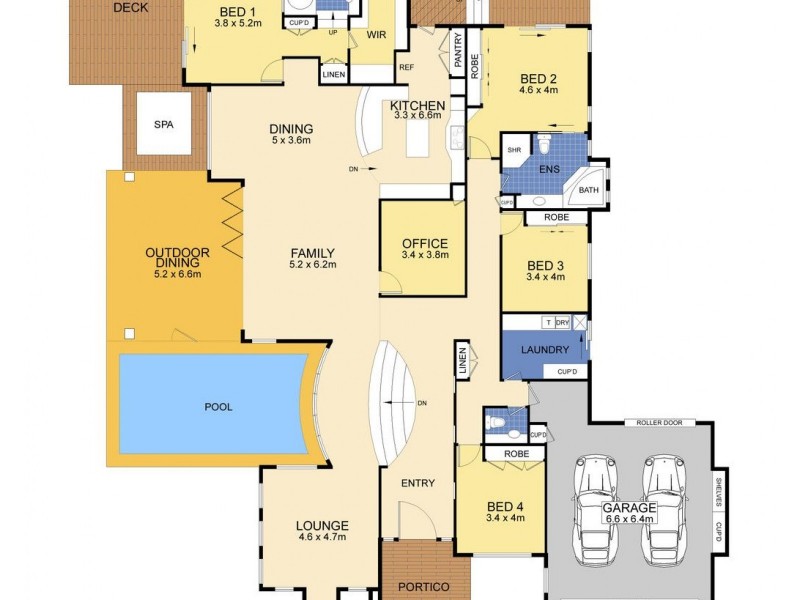 122 Ferny Glen Road, Mons QLD 4556 Floorplan