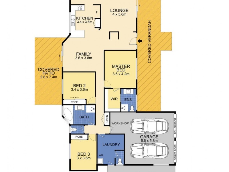 2 Greenvale Court, Buderim QLD 4556 Floorplan