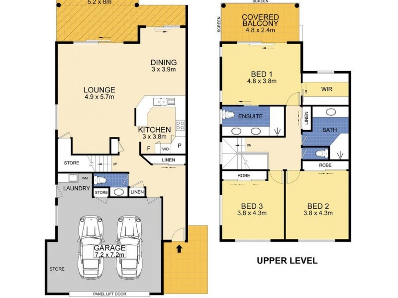 3/2-4 Tranquil Place, Alexandra Headland QLD 4572 Floorplan