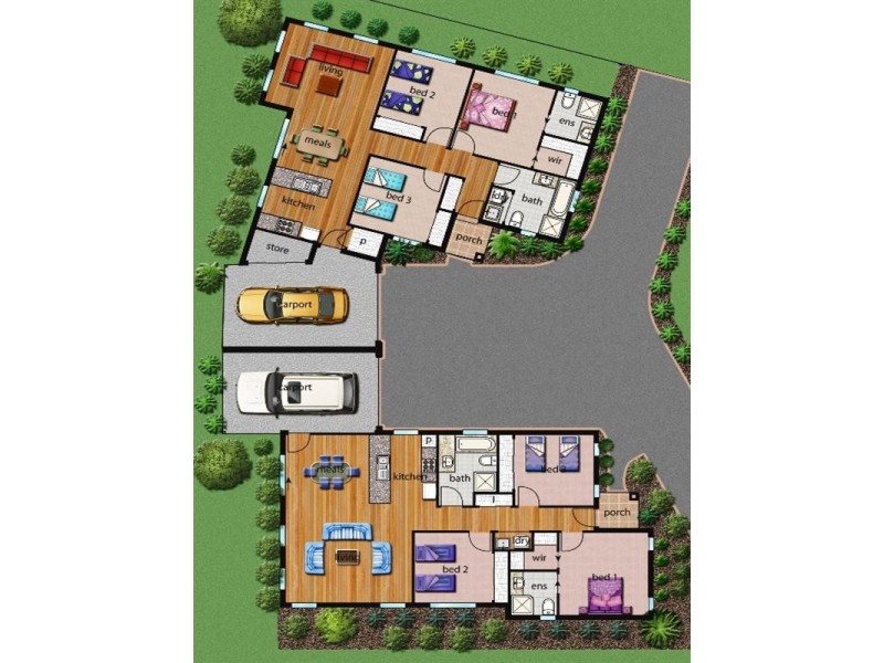 2 and 3/1 Elaine Court, Mooroolbark VIC 3138