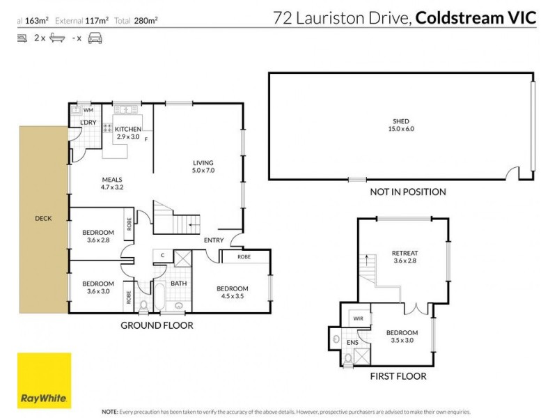 72 Lauriston Drive, Coldstream VIC 3770 Floorplan