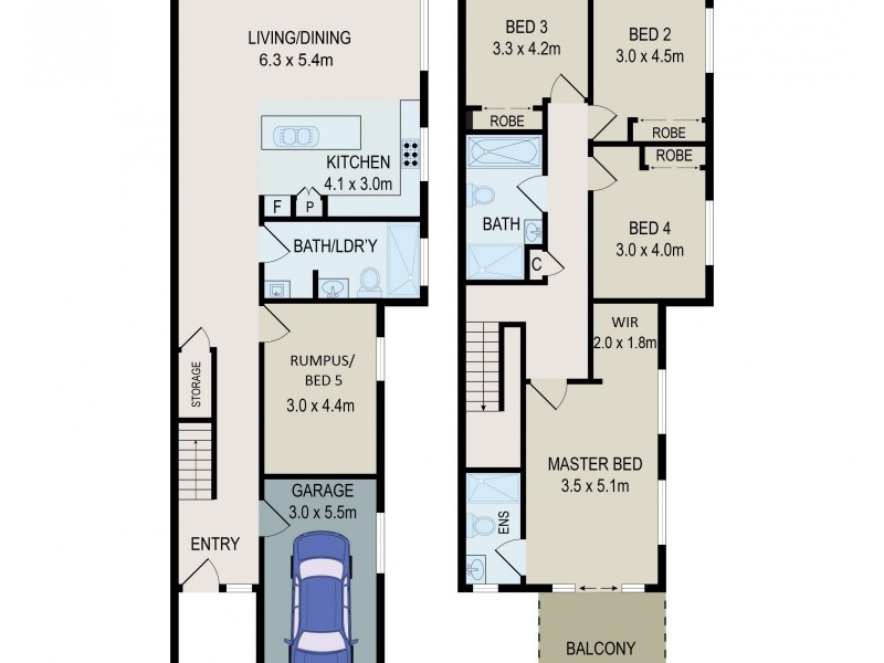 77A Cann Street, Bass Hill NSW 2197 Floorplan