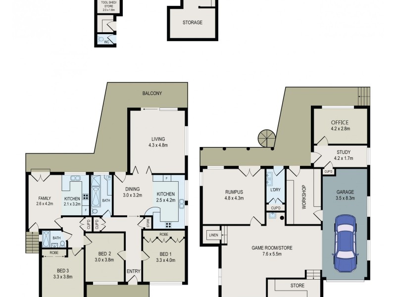 163 Hillcrest Avenue, Greenacre NSW 2190 Floorplan