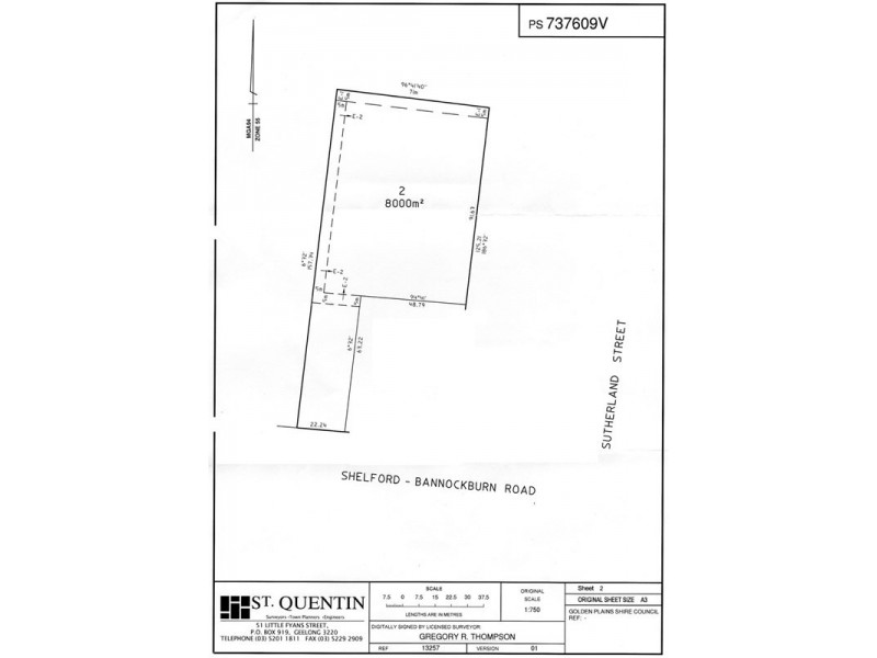 Lot 2/1068 Bannockburn-Shelford Road, Teesdale VIC 3328
