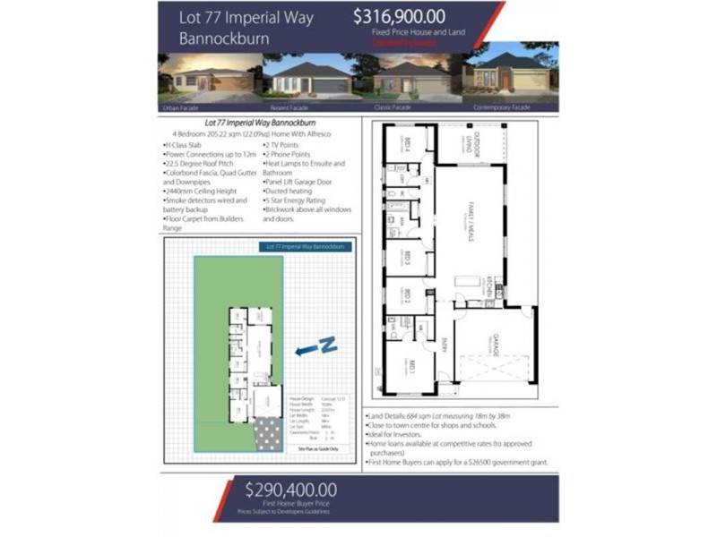Lot 77 Imperial Way, Bannockburn VIC 3331