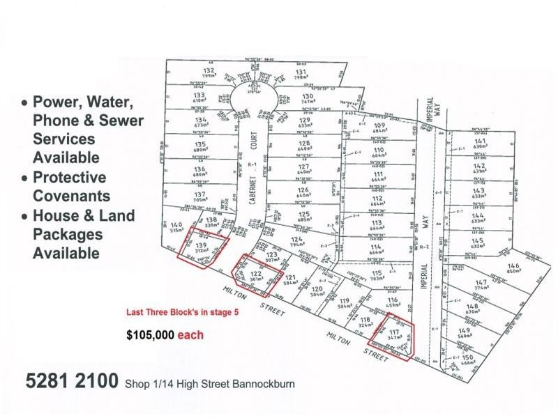 Lot 122 Milton Street, Bannockburn VIC 3331