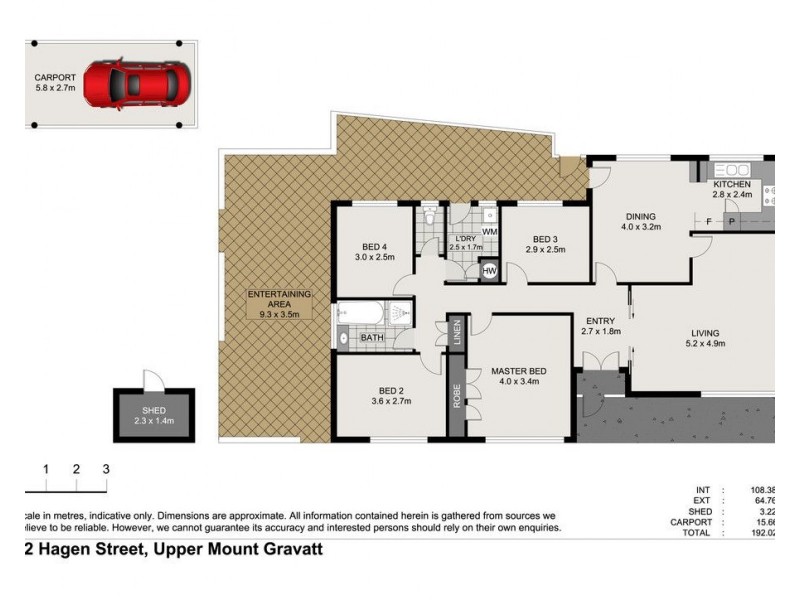 12 Hagen Street, Upper Mount Gravatt QLD 4122 Floorplan