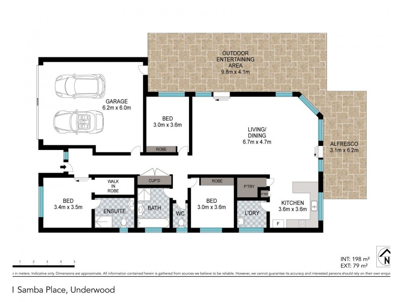 31 Samba Place, Underwood QLD 4119 Floorplan