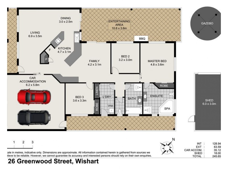 126 Greenwood Street, Wishart QLD 4122 Floorplan