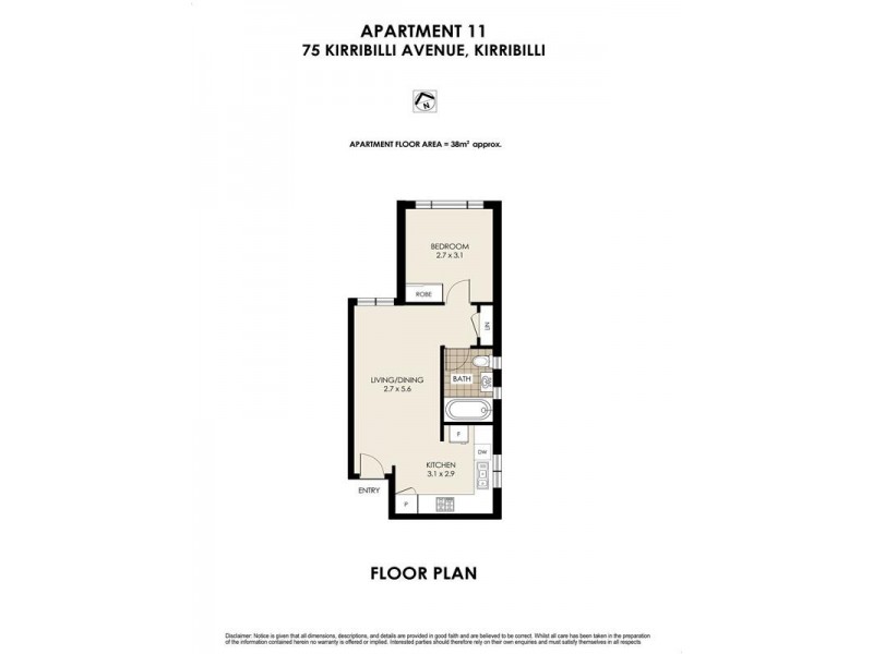 11/75 Kirribilli Avenue, Kirribilli NSW 2061