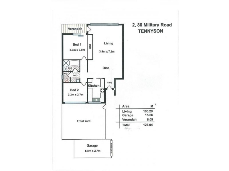 2/80 Military Road, Tennyson SA 5022