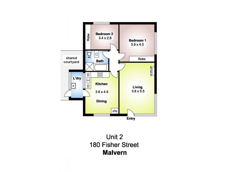 2/180 Fisher Street, Malvern SA 5061