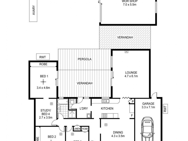 4 Lorraine Avenue, Para Vista SA 5093 Floorplan