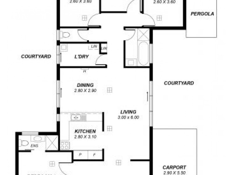 6 Debenham Court, Greenwith SA 5125 Floorplan