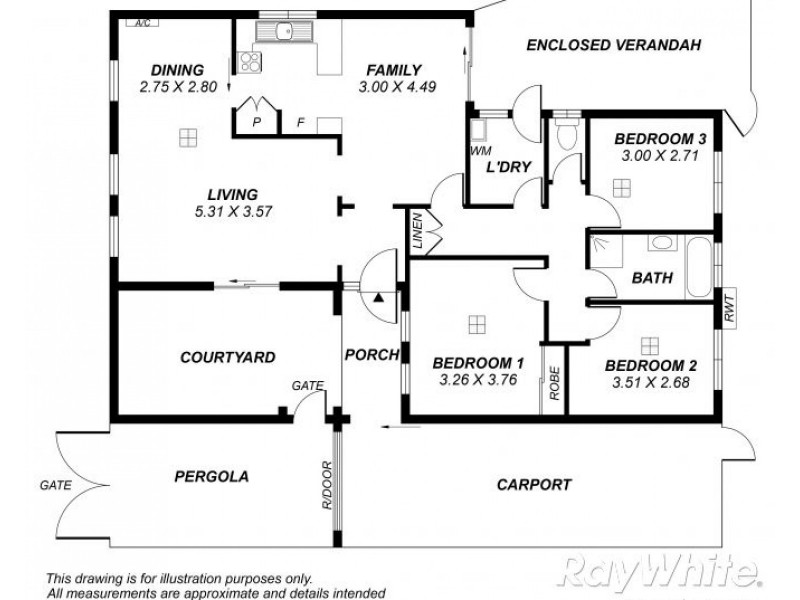 12 Quintal Avenue, Modbury SA 5092 Floorplan