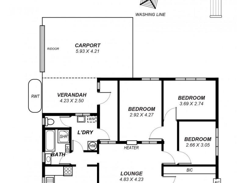 4 Fleet Avenue, Hillcrest SA 5086 Floorplan