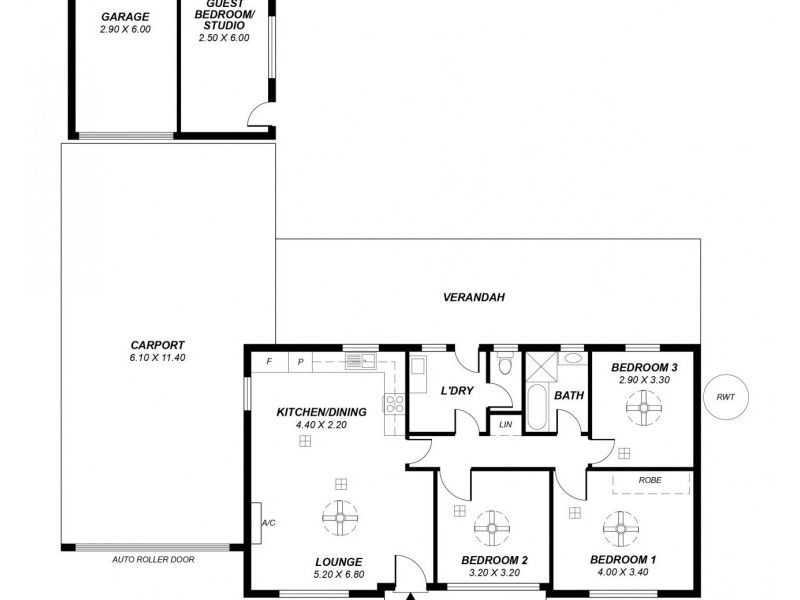 12 Nurrowin Drive, Ingle Farm SA 5098 Floorplan
