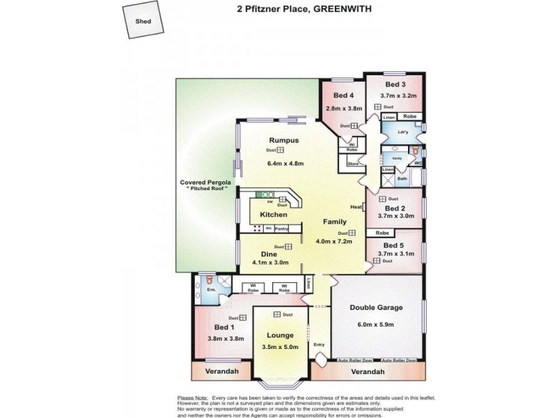 2 Pfitzner Place, Greenwith SA 5125