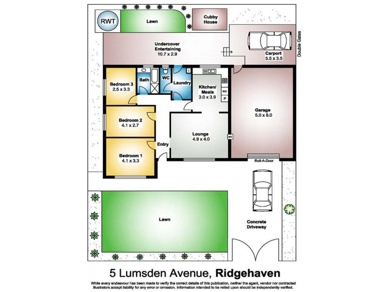 5 Lumsden Avenue, Ridgehaven SA 5097