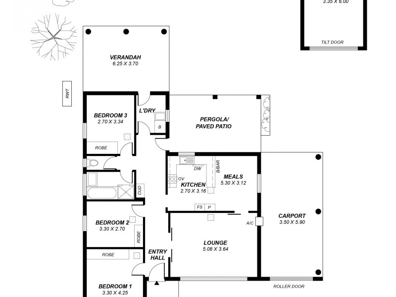 12 Clyde Street, Marion SA 5043 Floorplan