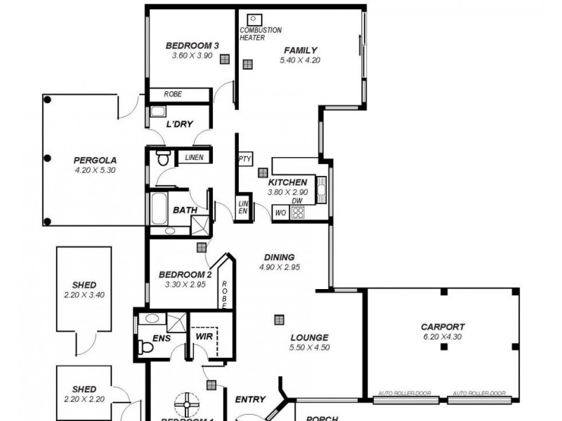 4 Woodland Grove, Aberfoyle Park SA 5159 Floorplan