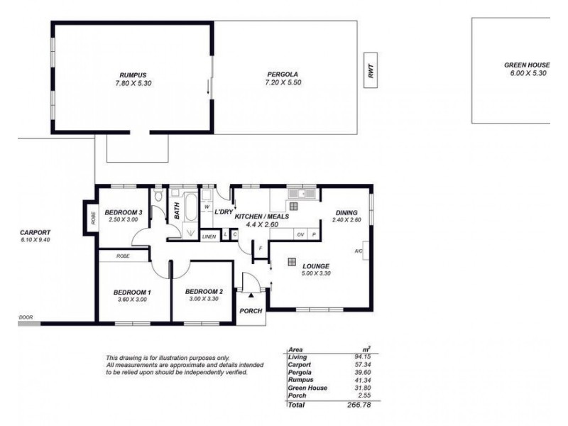 2 Sandgate Street, Reynella SA 5161 Floorplan