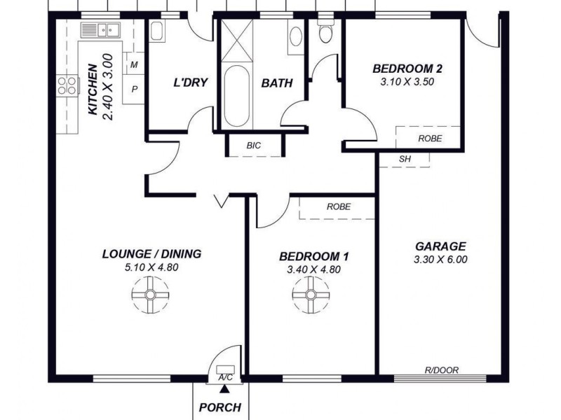 3/10 Barry Road, Oaklands Park SA 5046 Floorplan