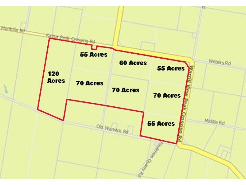 Lot 2 Kalbar Peak Crossing Road, Harrisville QLD 4307