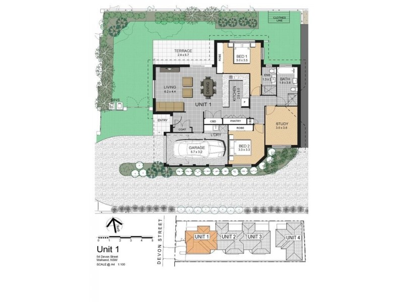 1-4/54 Devon Street, Wallsend NSW 2287