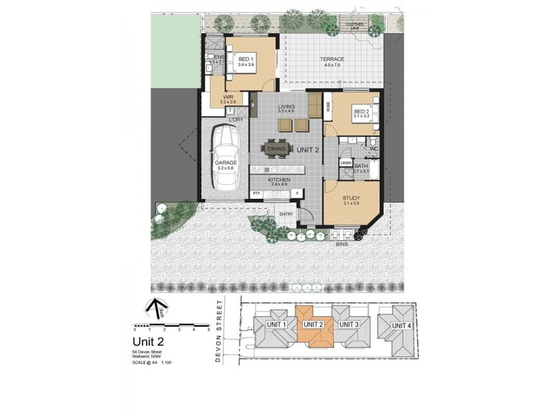 1-4/54 Devon Street, Wallsend NSW 2287