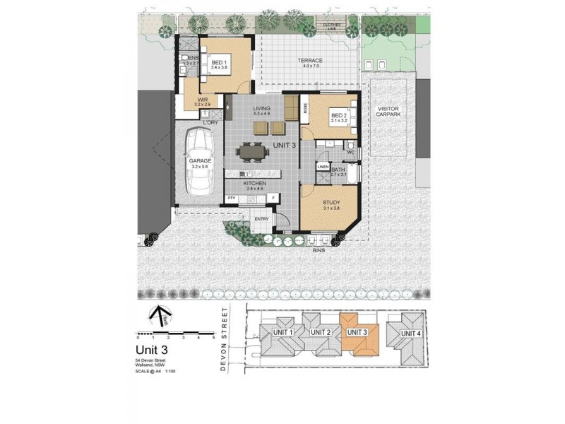 1-4/54 Devon Street, Wallsend NSW 2287