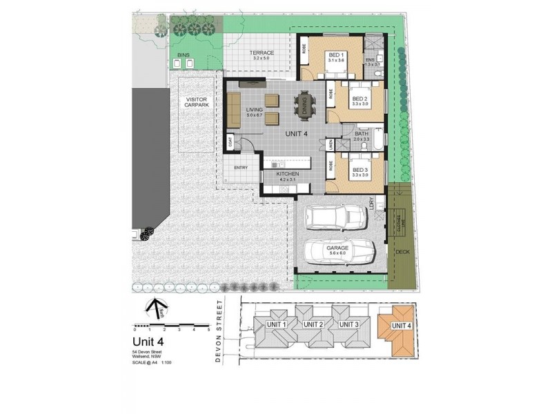 1-4/54 Devon Street, Wallsend NSW 2287