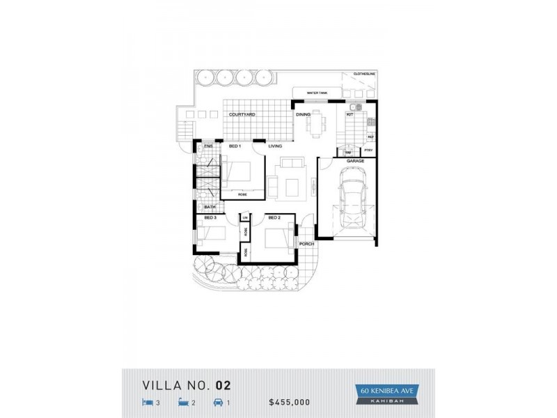 1/60 Kenibea Avenue, Kahibah NSW 2290