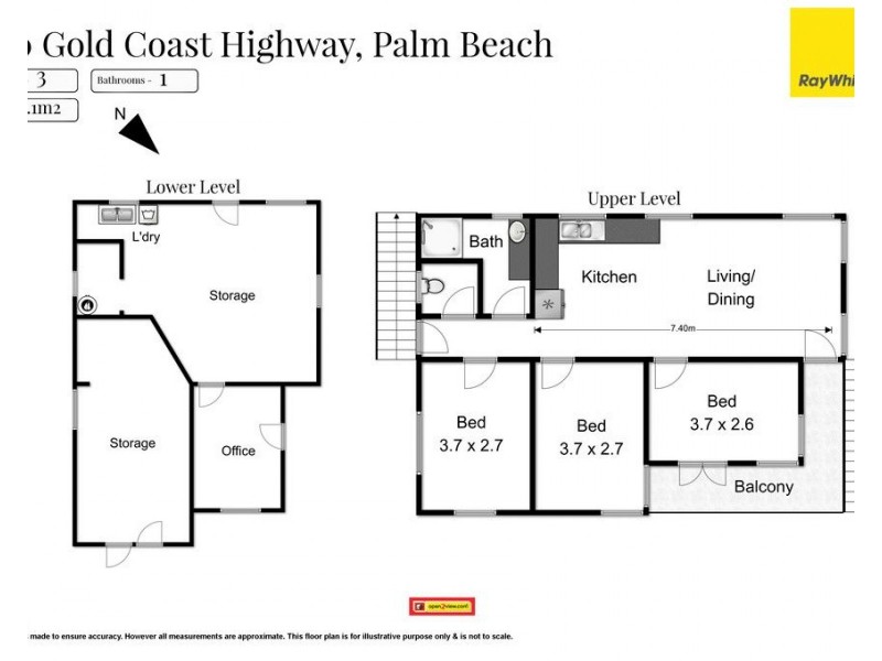 1470 Gold Coast Highway, Palm Beach QLD 4221 Floorplan