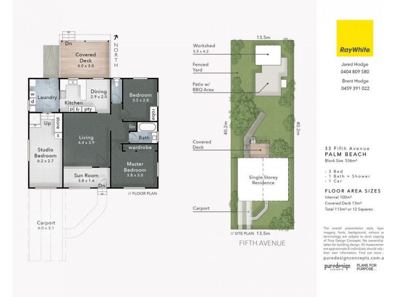 33 Fifth Avenue, Palm Beach QLD 4221 Floorplan