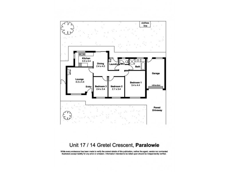 Unit 17, 14 Gretel Crescent, Paralowie SA 5108