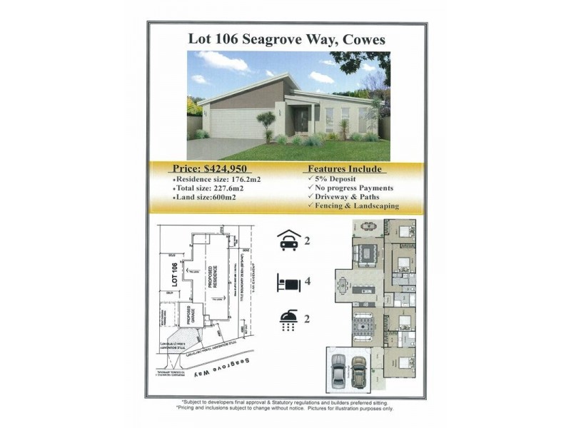 Lot 106 Seagrove Way, Cowes VIC 3922