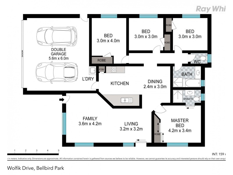 6 Wolfik Drive, Goodna QLD 4300 Floorplan