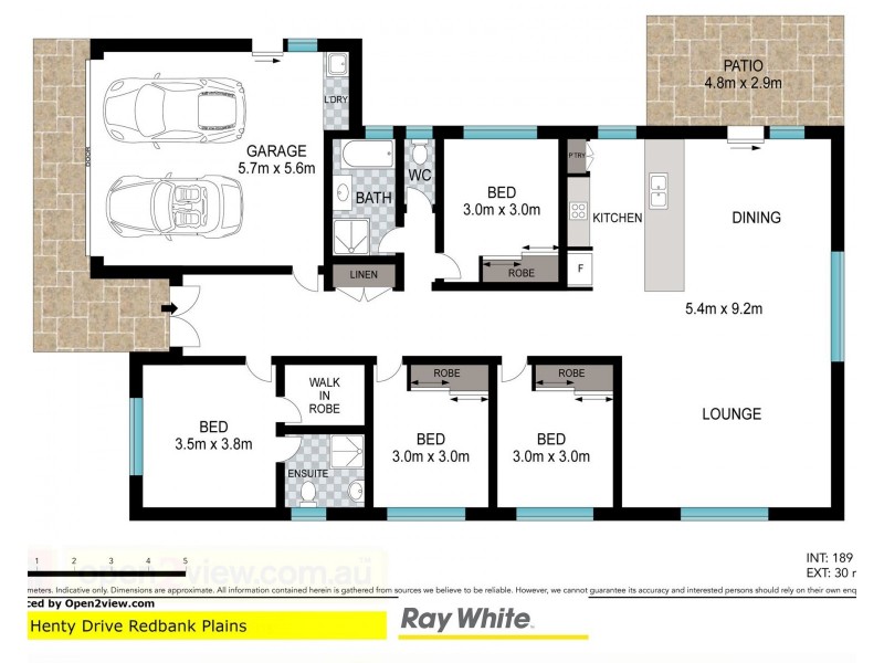 226 Henty Drive, Redbank Plains QLD 4301 Floorplan