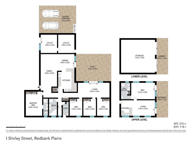 23 Shirley Street, Redbank Plains QLD 4301 Floorplan